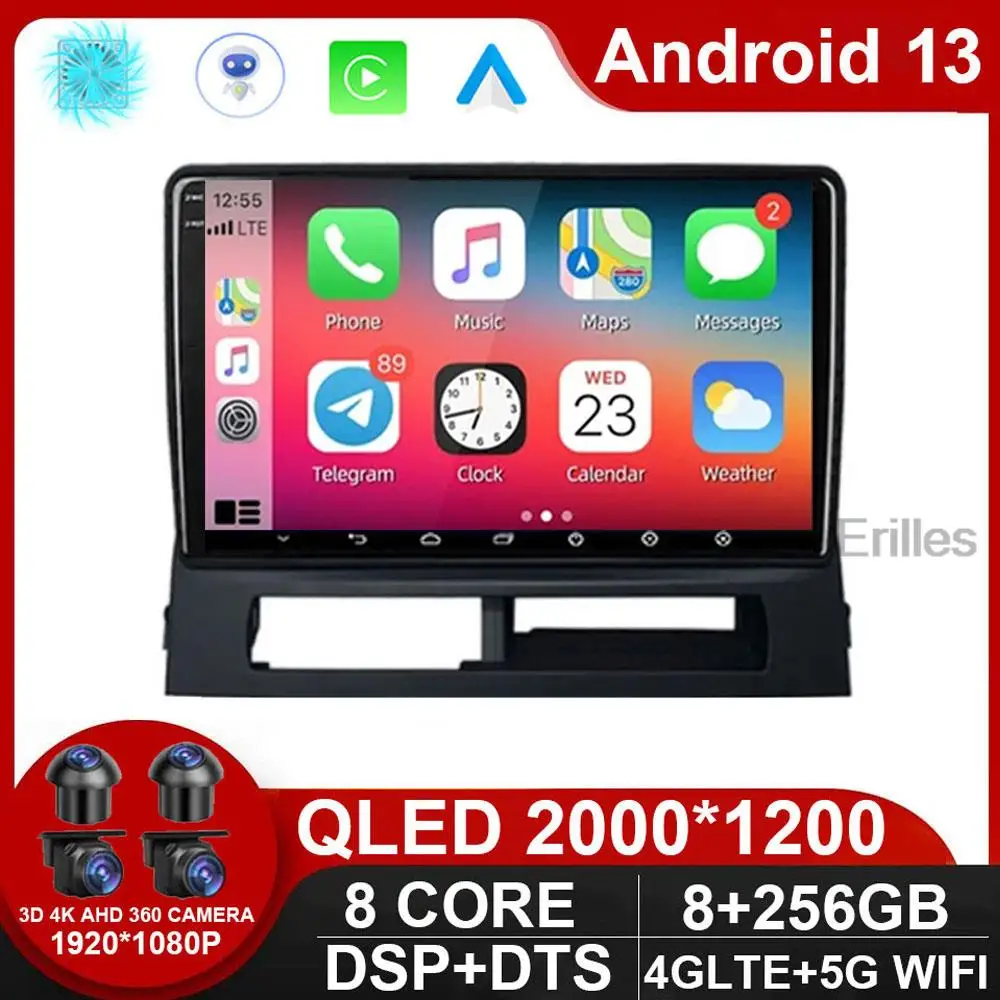 

Android 13 для Toyota Prius XW20 II 2 2003 - 2011 Авторадио Carplay Автомагнитола Радио Навигация видео плеер мультимедийный BT DSP