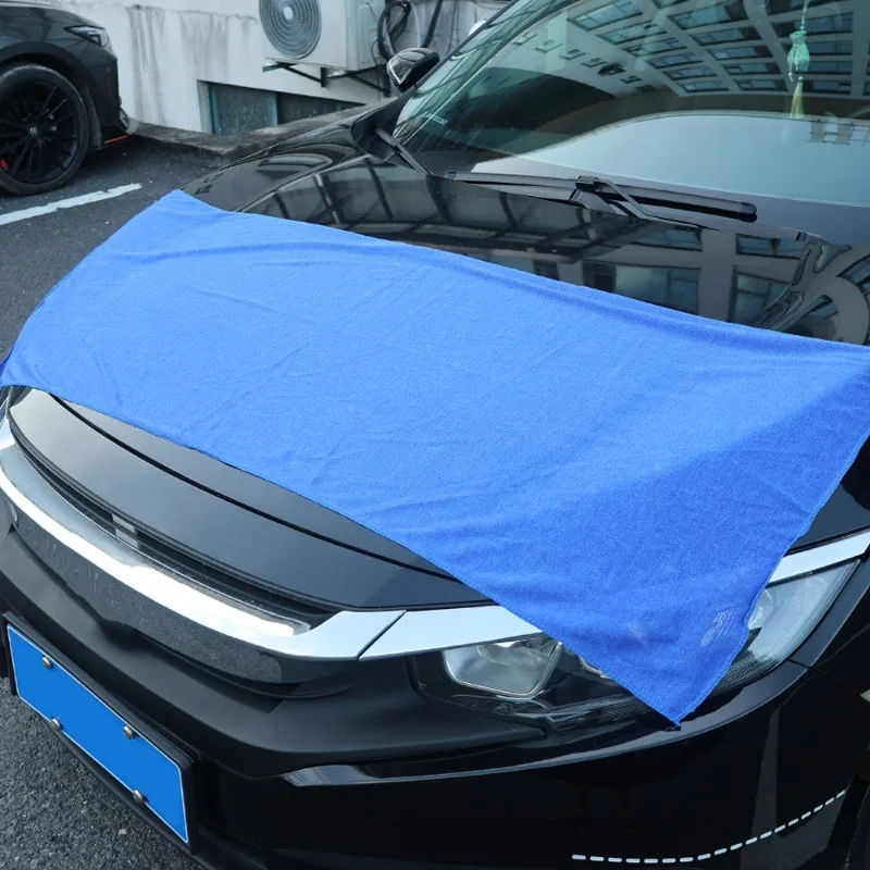 극세사 자동차 세척 타올, 물 흡수 및 빠른 건조, 자동차 특수 청소 타월, 자동차 화장품 액세서리, 160x60cm