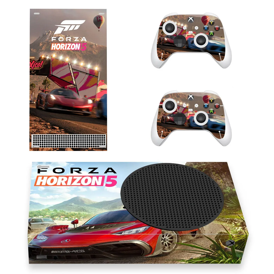 Forza Horizon 5 Skin Sticker Decalcomania Cover Per Xbox Series S Console E 2 Controller Xbox Series Slim Xss Skin Sticker Vinile