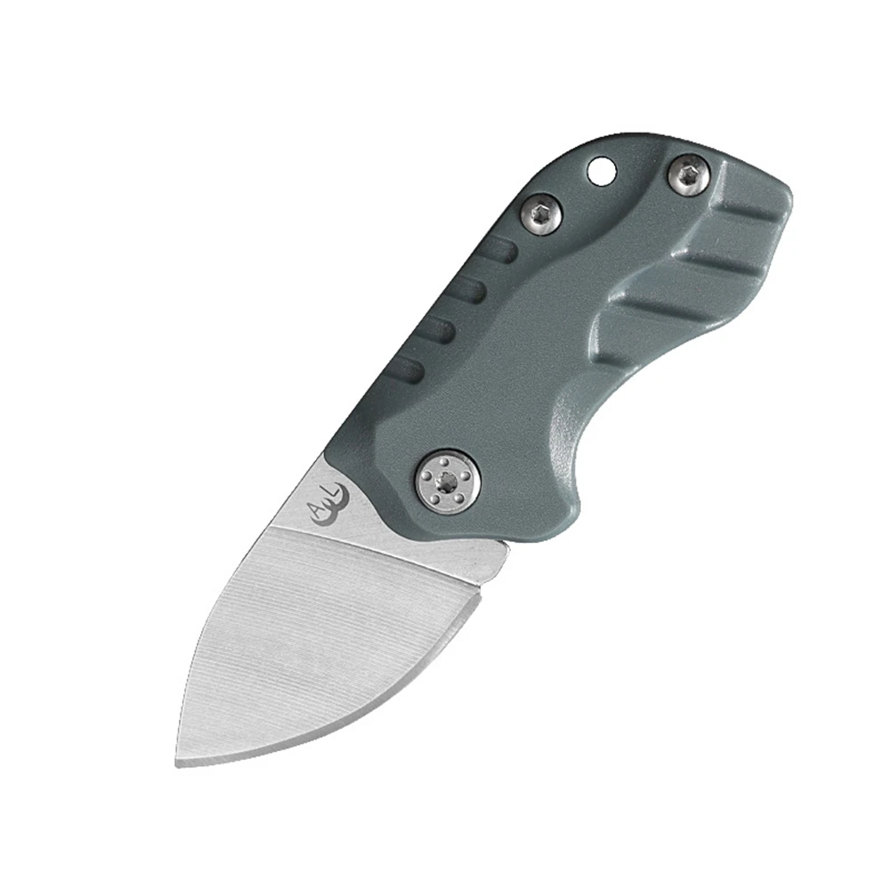 

High hardness Blade Shaped Knife Outdoor Camping Self Defense Emergency Survival Knife Tool Folding Portable Key Knife