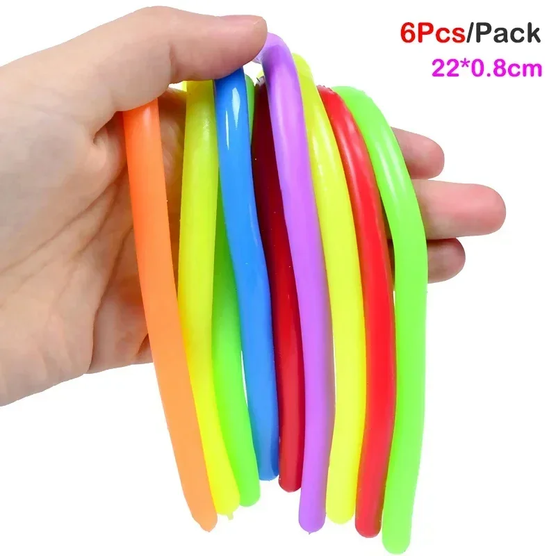 Giocattoli Sensoriali ini Pop Tubes,Giocattoli Sensoriali Colorati con