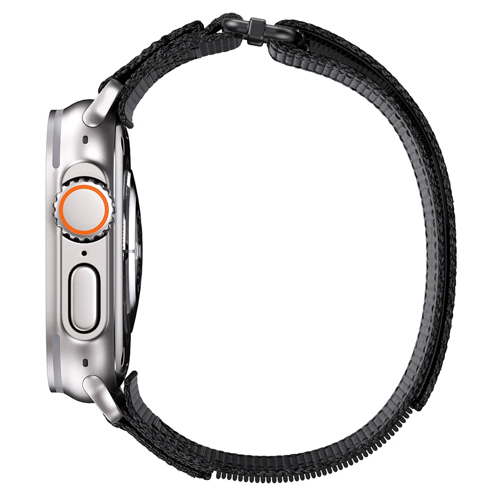 Nylon Velcro Watch Strap Band - Adjustable Sport Bracelet