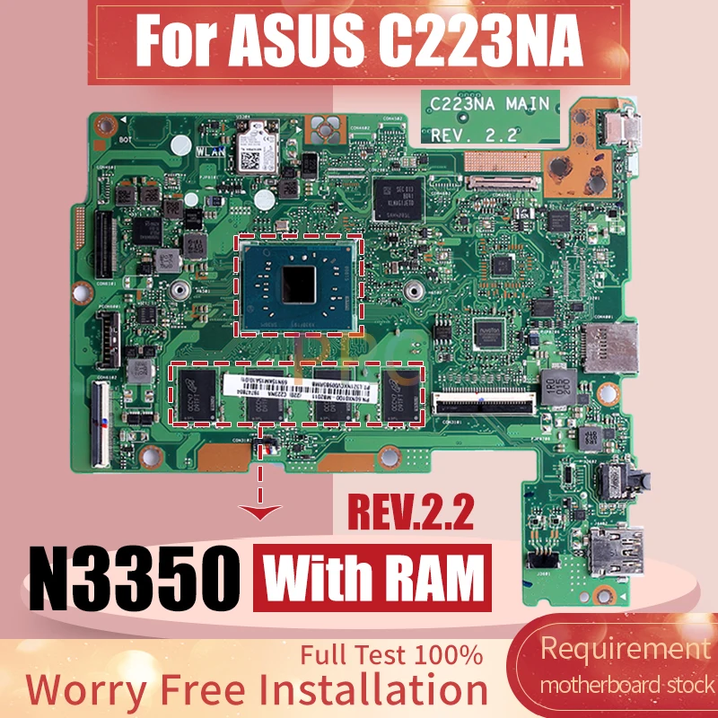 C223NA Mainboard For ASUS C523NA C423NA C223N C523N C423N