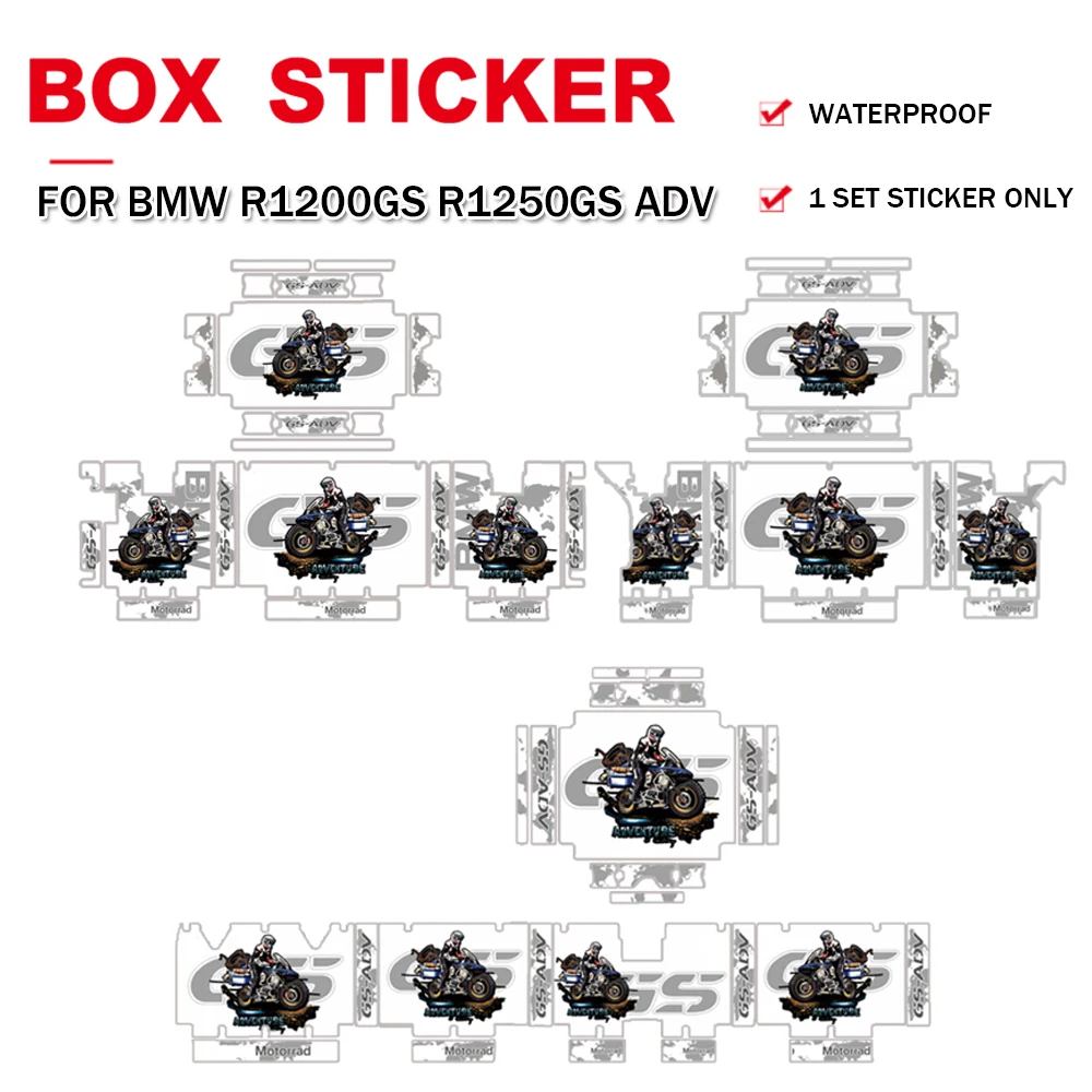 Aufkleber Tasche Koffer Stickers Reflective For BMW R1200GS