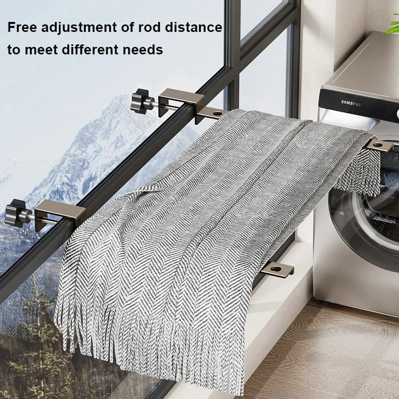 Clothes drying rack clothes hangers 90 &deg; Foldable Clothes Rack Clothes Hangers Wall Mounted Hanger Drying Rack SpaceSaving Aluminum Organization