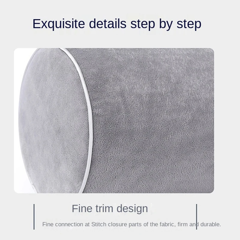 Memory Foam Round Pillow Neck Spine Lumbar Protection Pillow Maternity Pillow Soft Sleeping Orthopedic Pillows Bedding Pillow 이불 3