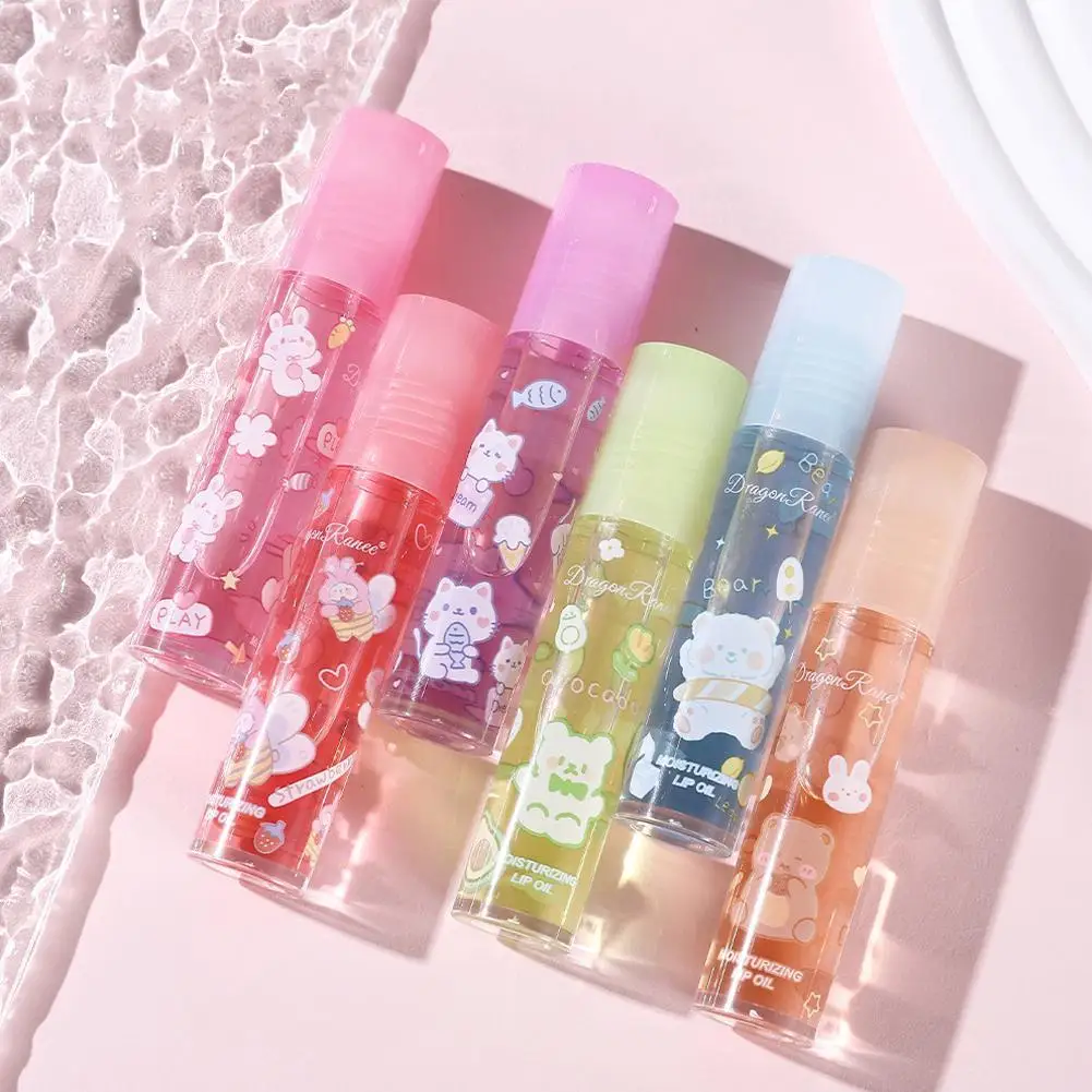 1PC Transparent Lip Gloss Clear Oil New Lip Glaze Velvet Matte Air Sexy Cute Lip Balm Liquid Moisturizing Plumper day night instant volume lip plumper oil clear lasting nourishing repairing reduce lip fine line care lip sexy beauty cosmetic