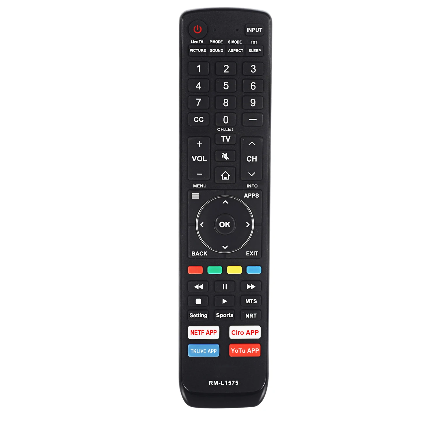 EN-32961HS EN32961HS 交換用リモコン 対応機種: Hisense TV N42K391 N50K391 N55K391 LTD-N42K391 LTD-N50K391 LED-D65T880IXG3D LED-D42T770IX Amazon.com: New EN-32961HS EN32961HS Replacement Remote