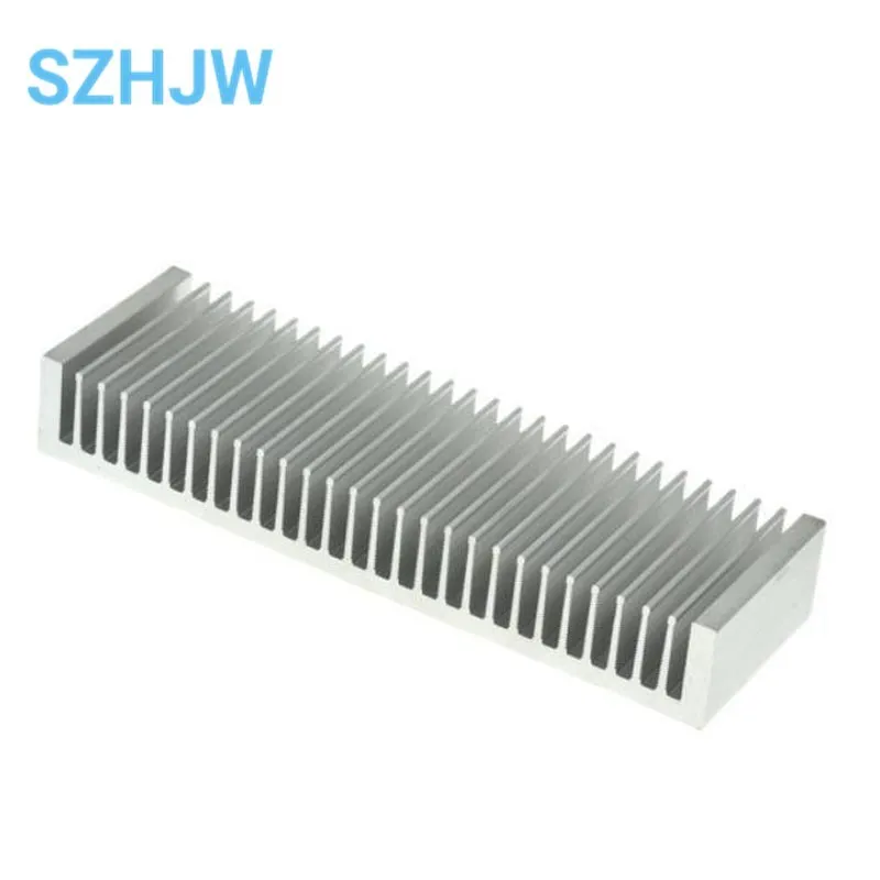 High-Quality Silver Aluminum Heat Sink, 200x60x30mm, for Enhanced Cooling Performance