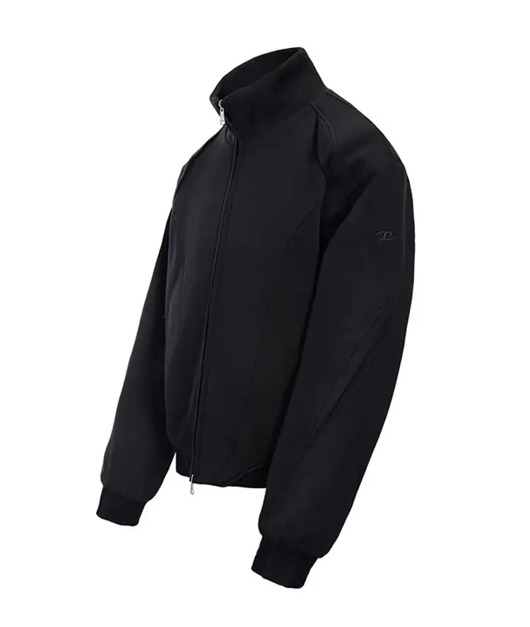 C  25ss Commuter space cotton jacket curved separation line design casual minimalist cleanfit