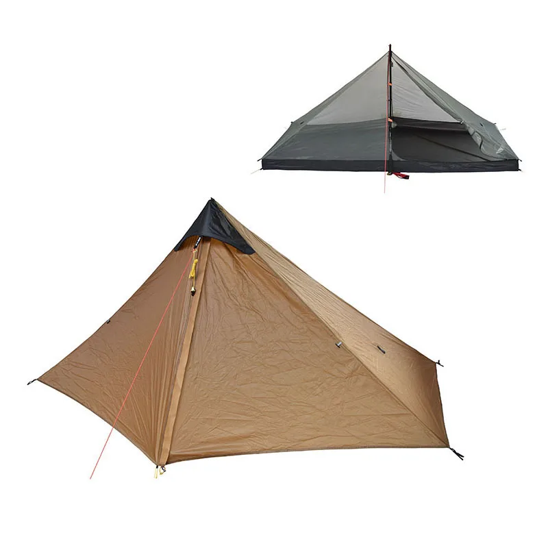 Cest UL Gear-C/T Inner Open Camping Tent Silnylon 3 4 Seasons 1 Person