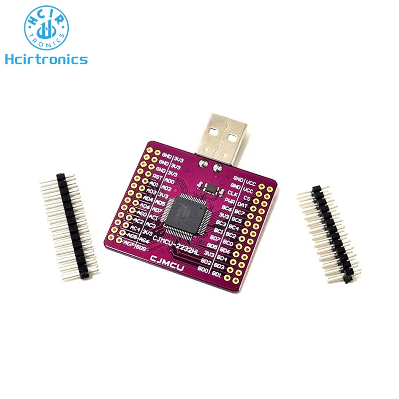 

MCU-2232 FT2232HL USB для UART/FIFO/SPI/I2C/JTAG/RS232 модуль
