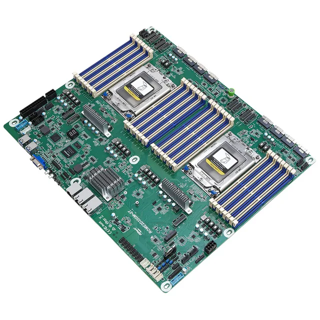 Материнская плата для ASRock Φ с поддержкой двух AMD EPYC 7003 DDR4, полностью протестирована 3