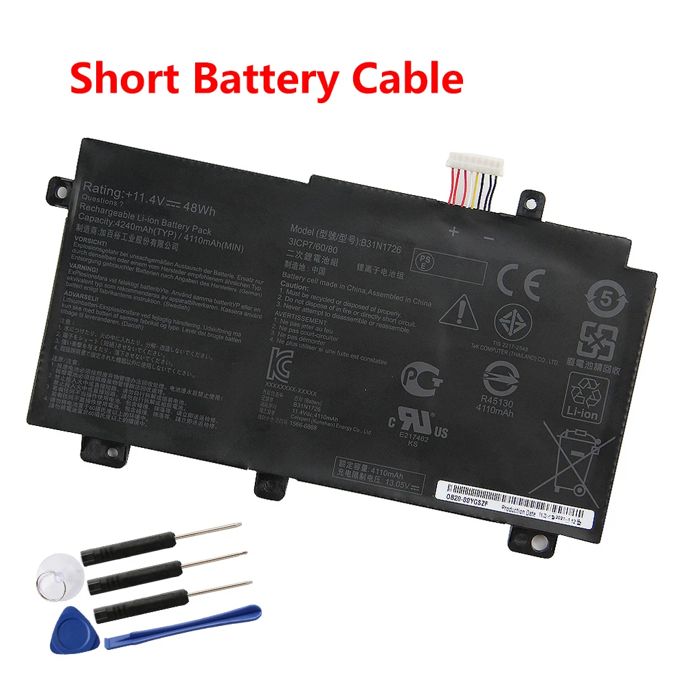 BATTERIE POUR ASUS FX504 FX504G FX505 FX505D FX505G A15 FA506 11.4V