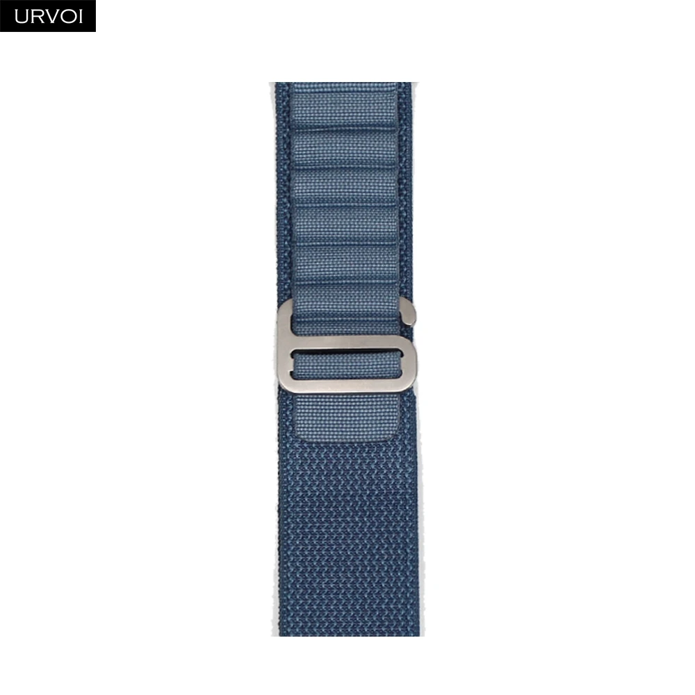 URVOI Black Woven Polyester Alpine Loop Strap with G-Hook Closure