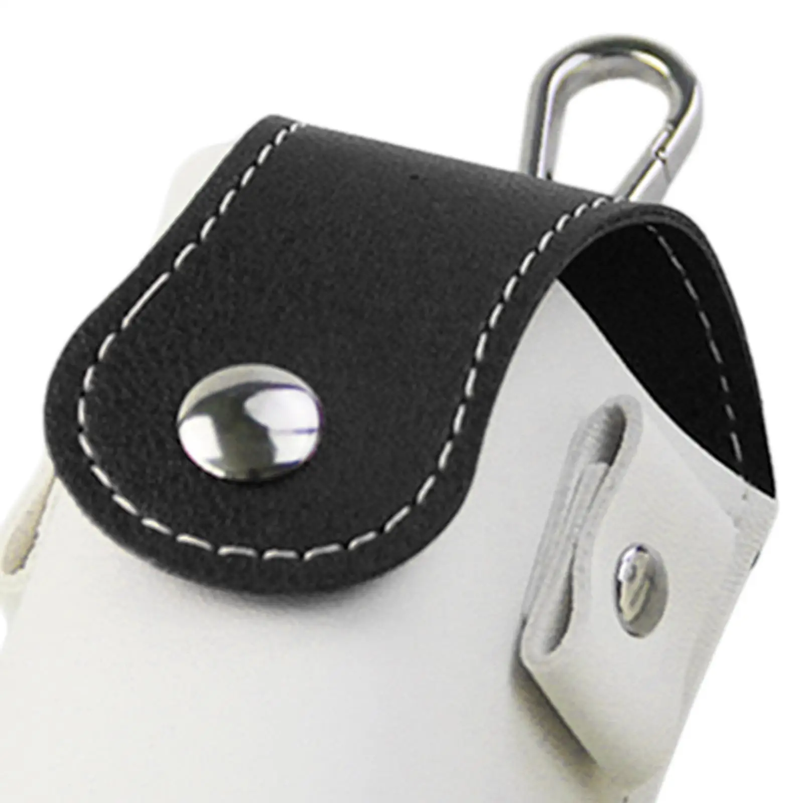 Golf Ball Pouch Bag Resistant PU Small Pocket Carrier Pouch Container Golf Ball
