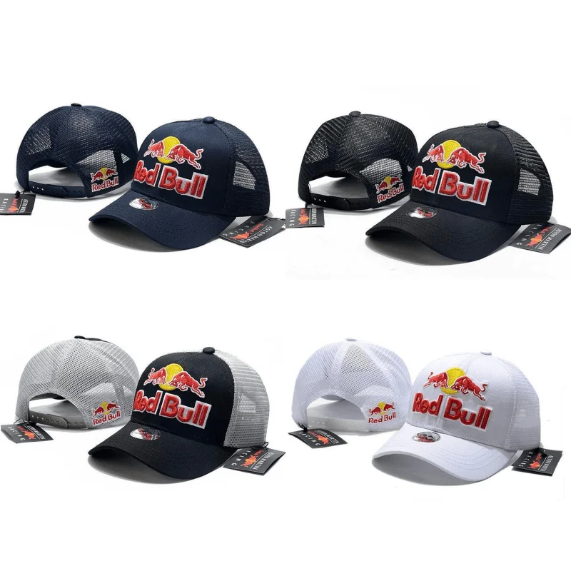 Baseball cap Red Bull Hat Men's and Women's Summer Sun Sports Outdoor Travel Sunshade