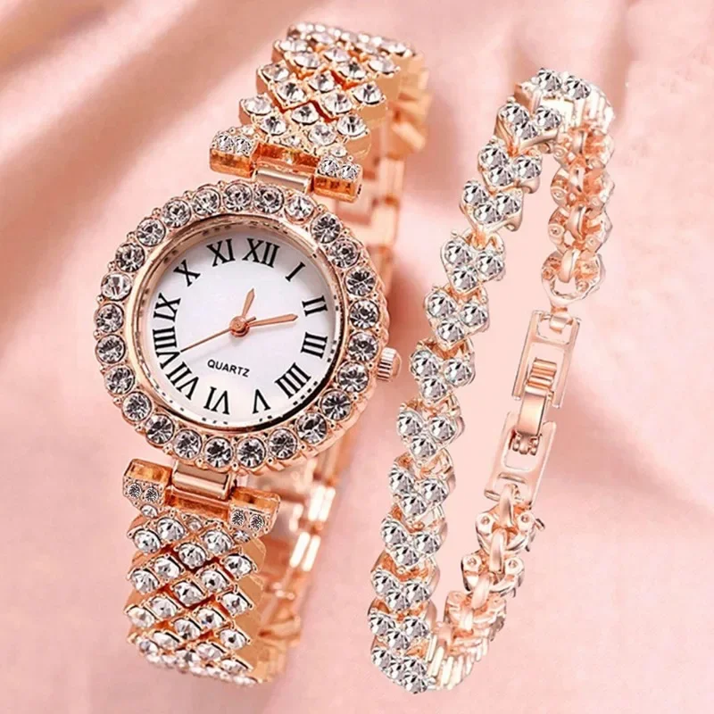 

Watch For Women Watches 2023 Best Selling Products Luxury Watch Luxury Brand Reloj Mujer Watch Bracelet Set Diamond Steel Band