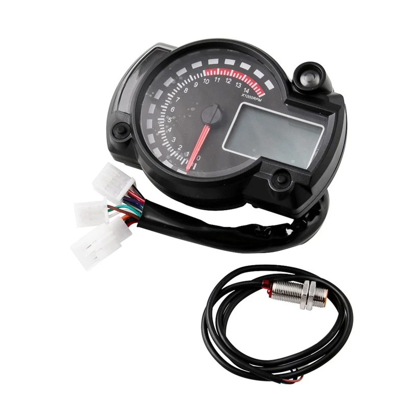 

Motorcycle ATVOdometer Motorbike Repair Tachometer Universal Digital Speedometer