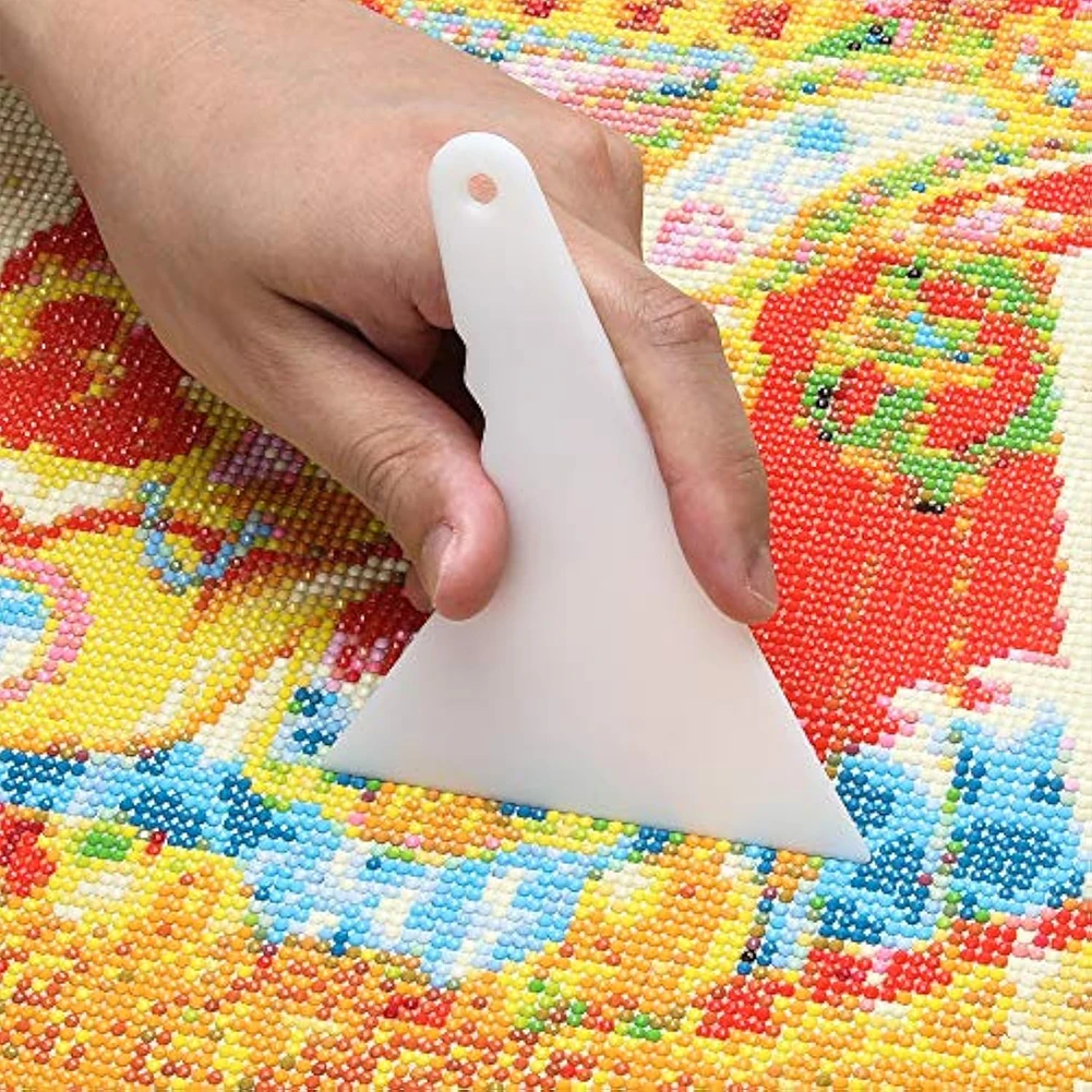 3Pcs Aligning Repair Pressing Accessories Tools Diamond Painting Roller Fix Tool Paint Brush for Full Drill 5D Diamond Paint/Art