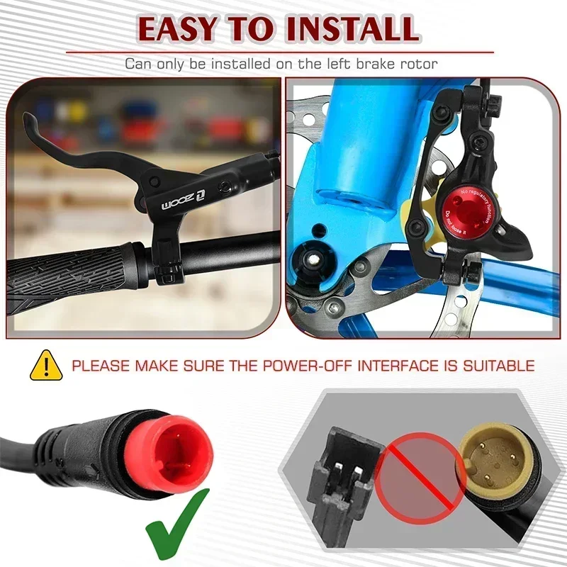 ZOOM 自転車油圧ディスクブレーキセット 2 ピストン油圧 MTB ブレーキ