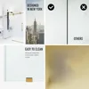 Adjustable Frameless Sliding Shower Door with Clear Tempered Glass, Matte Gold, 56-60 in. W x 74 in. H,  Shower Door 5