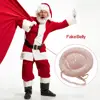 High Quality Xmas Decor DIY Fake Pregnant Belly Inflatable Santa Claus Props Christmas Fake Belly Inflatable Hunchback 2