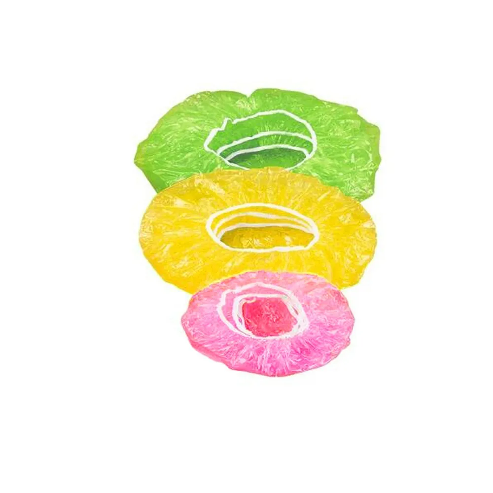 24pcs Elastic Food Storage Covers Reusable Stretch Plastic Wrap Bowl Covers For Fruit Food Cover Set, Preservation Bag