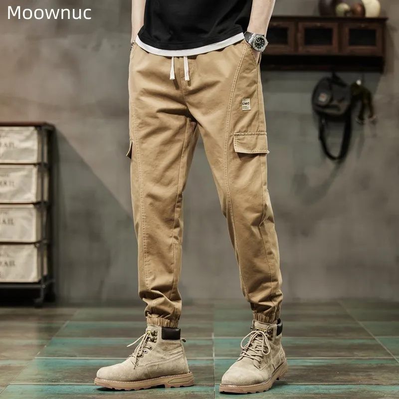 

2023 Spring And Autumn New Men'S Cotton Trend Fashion Various Casual Pants Men'S High -Quality Comfortable Loose Trousers M-5XL