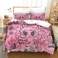 Karol G New Album Cover manana sera bonito bichota 2 Bedding Set Cartoon Anime three-piece set Adult Kid Bedroom Duvetcover Sets 2