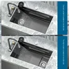 Stainless Steel Kitchen Sink With Faucet Large Single Slot Multifunctional Household Dishwashing Undermount Basin 5