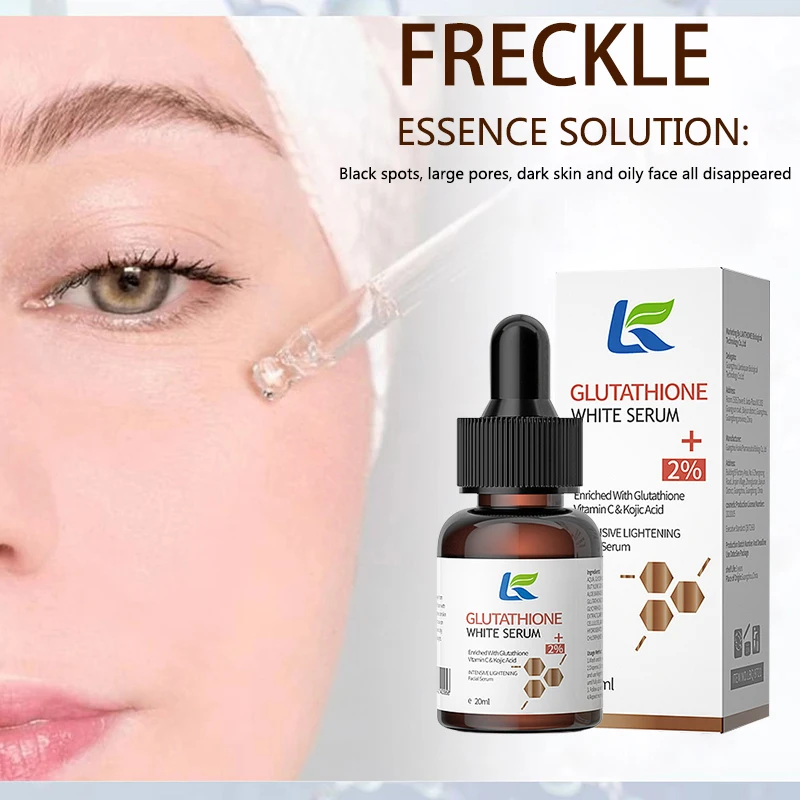 Whitening Serum Fade Dark Spot Freckle Brighten Essence Remove Pigment Melanin Correcting Beauty Face Skin Care