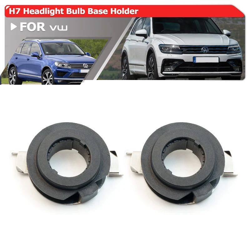 For VW Tiguan Touareg Jetta MK6 Polo 6R Passat Crafter Golf H7 LED 