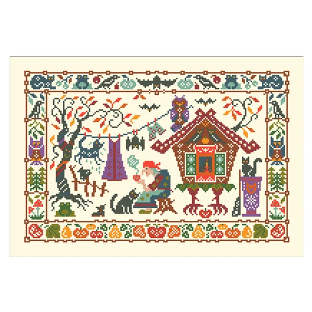 October Mood Cross Stitch Kits Counted: 2