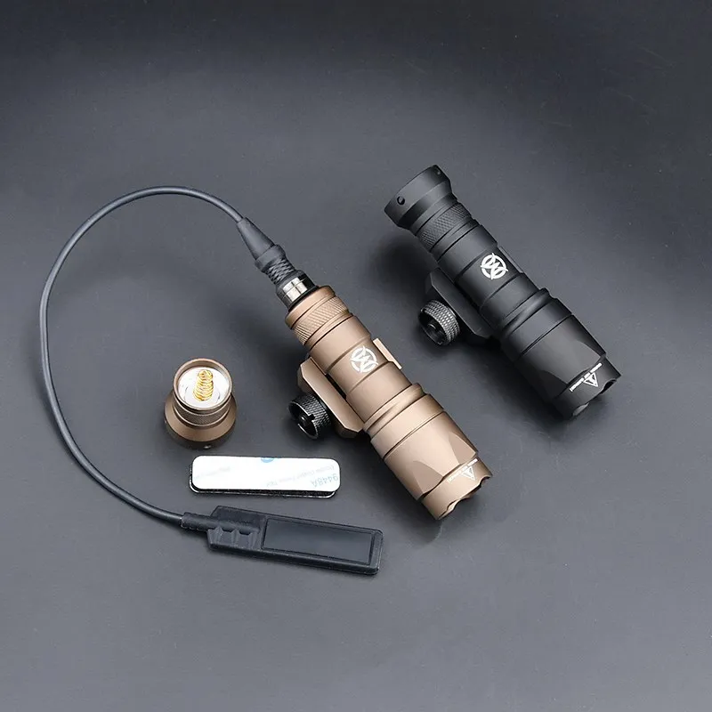 

WADSN SF M600 M300 M600C M300A Military Powerful Airsoft Flashlight Tactical Torch Scout Rifle Gun Weapon Light Fit 20mm Rail