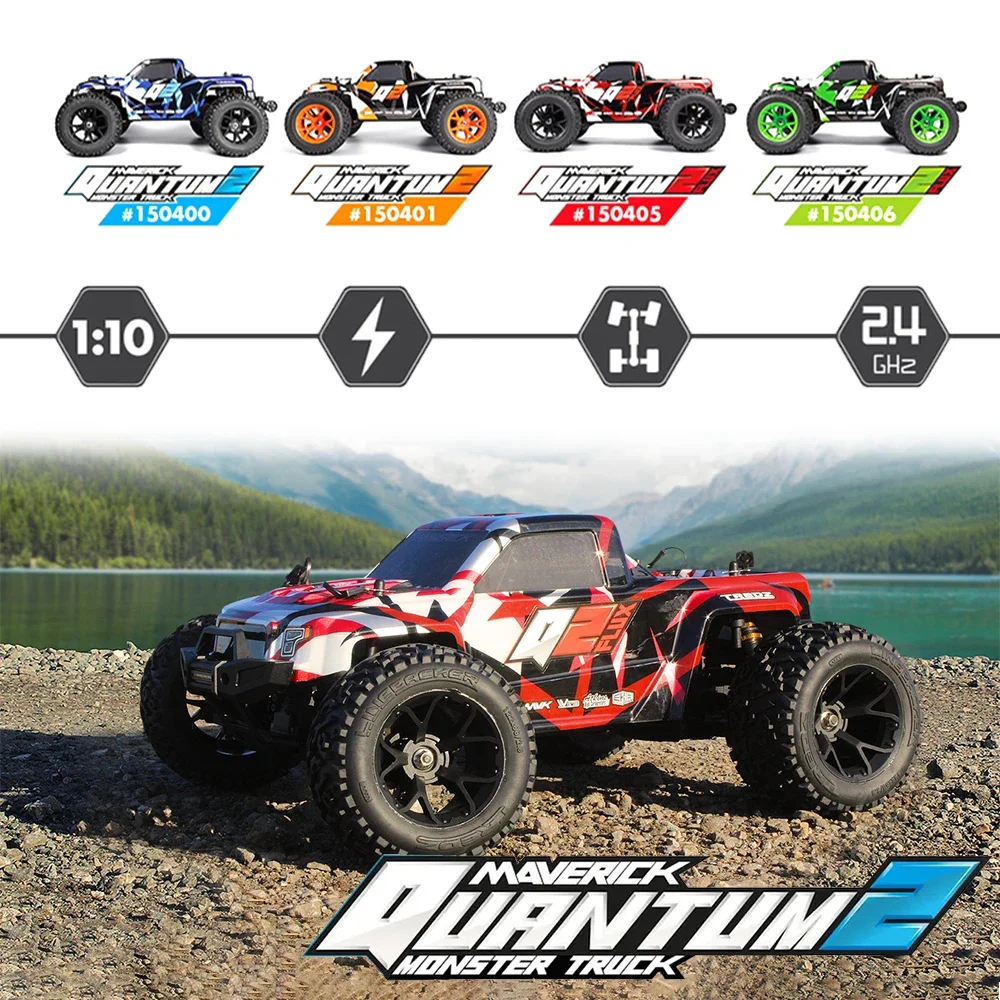 ラジコンバディ1/10 hpi HPI Racing 1/10 Maverick Quantum 2 MT Q2 4WD RTR RC Electric