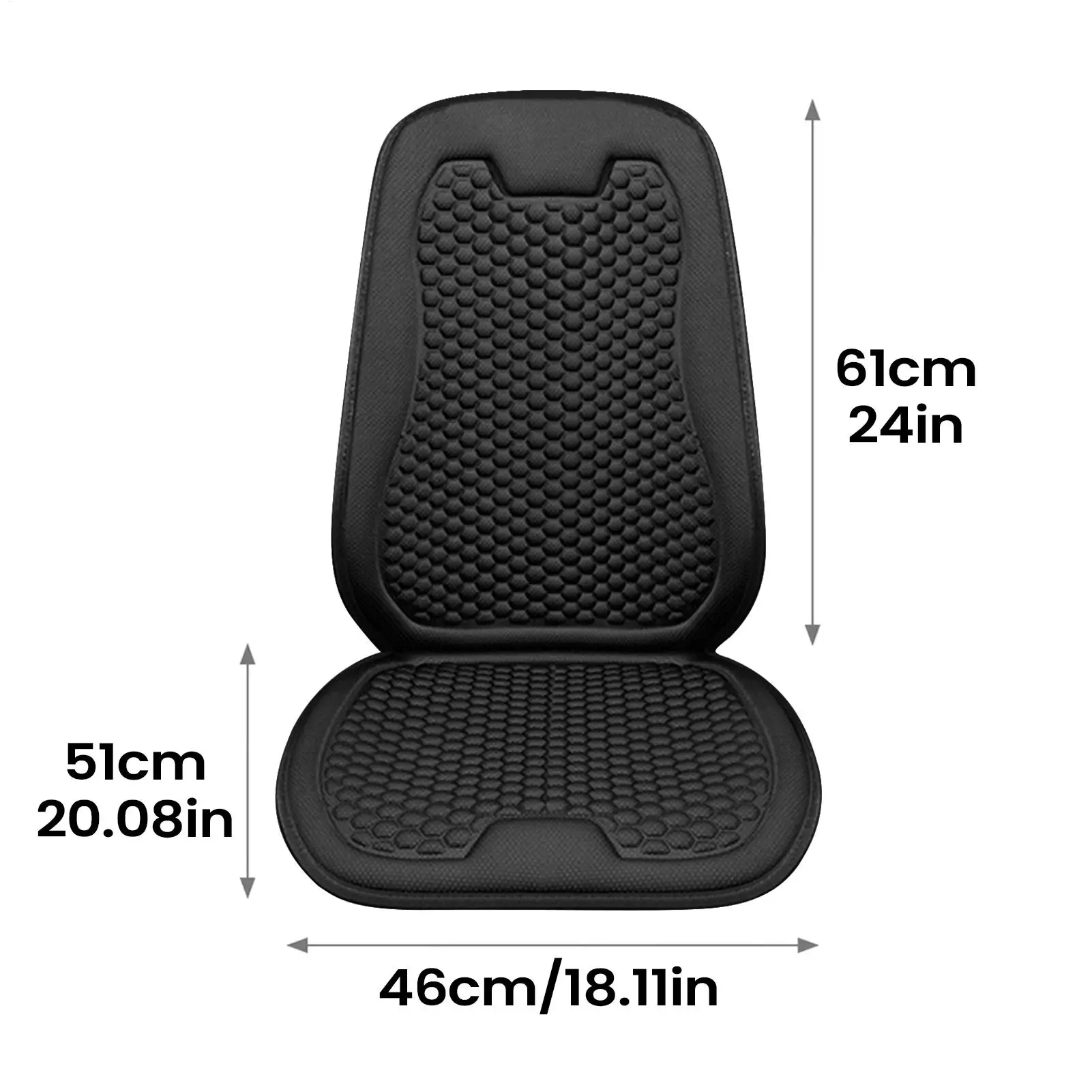 Coprisedili Auto Rinfrescanti Ergonomici Traspiranti Universali Antiscivolo Estivi - immagine 6