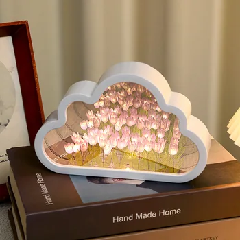 Handmade Tulip Flower Sea Night Lamp 1