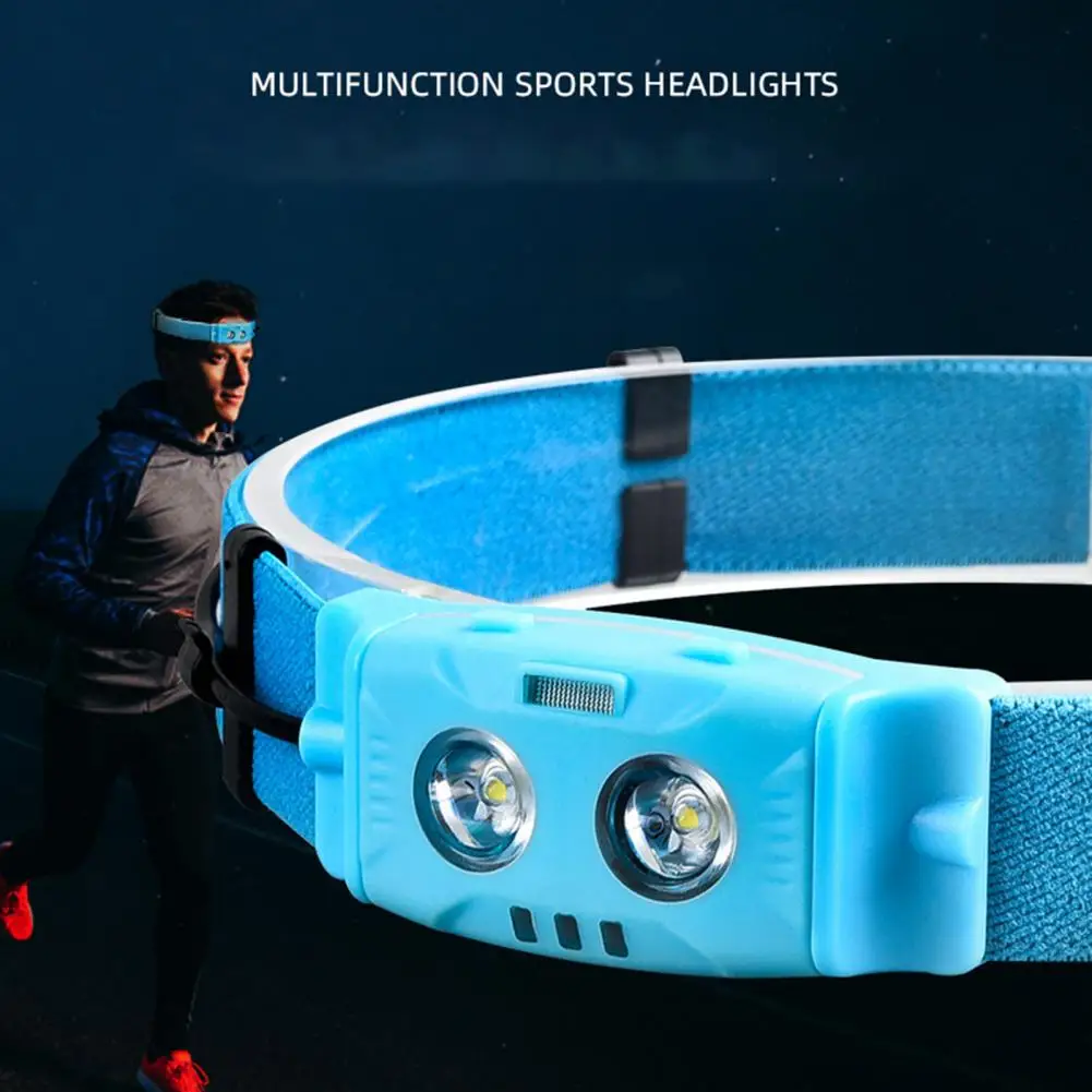 

LED Head Lamp Convenient Waterproof High-power Strong Light Fishing Headlight for Outdoor