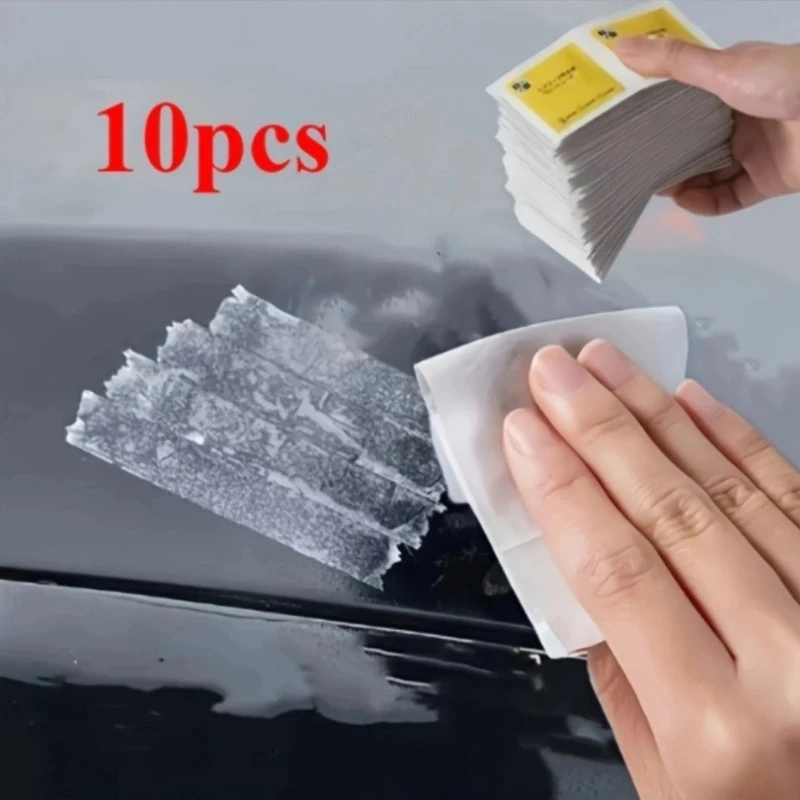 Alcohol-Based Degreasing Wipes For Glass Tape Adhesive Residue Removal Quick Clean-Up For Cars