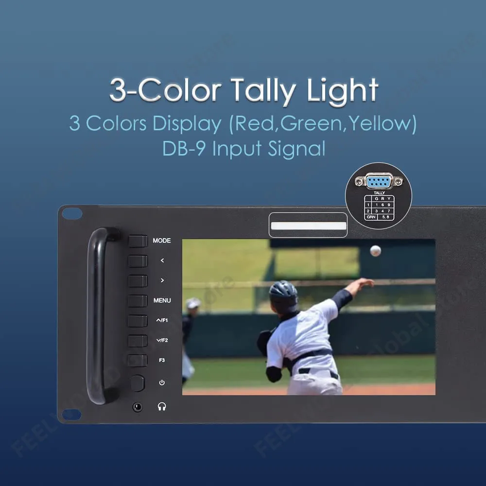 FEELWORLD D71  7 ġ 3RU  SDI  Ʈ , IPS 1280x800 HD LCD ȭ, 3G SDI HDMI AV 