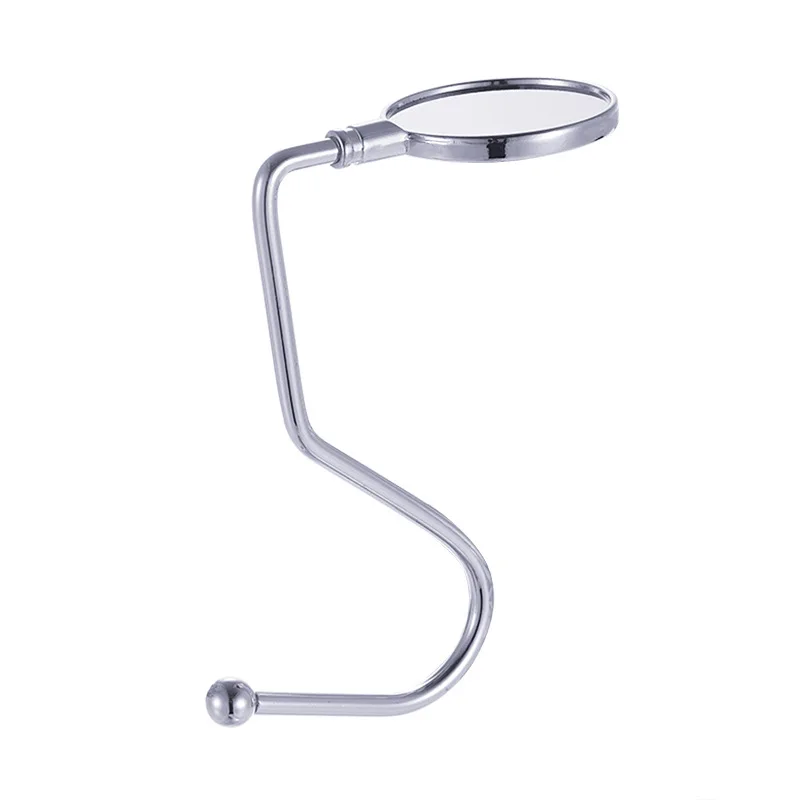 Portable Folding Bag Hook Hanger Purse Handbag Holders Foldable Table Hook Women Handbag Organizer Office Desk Side hook