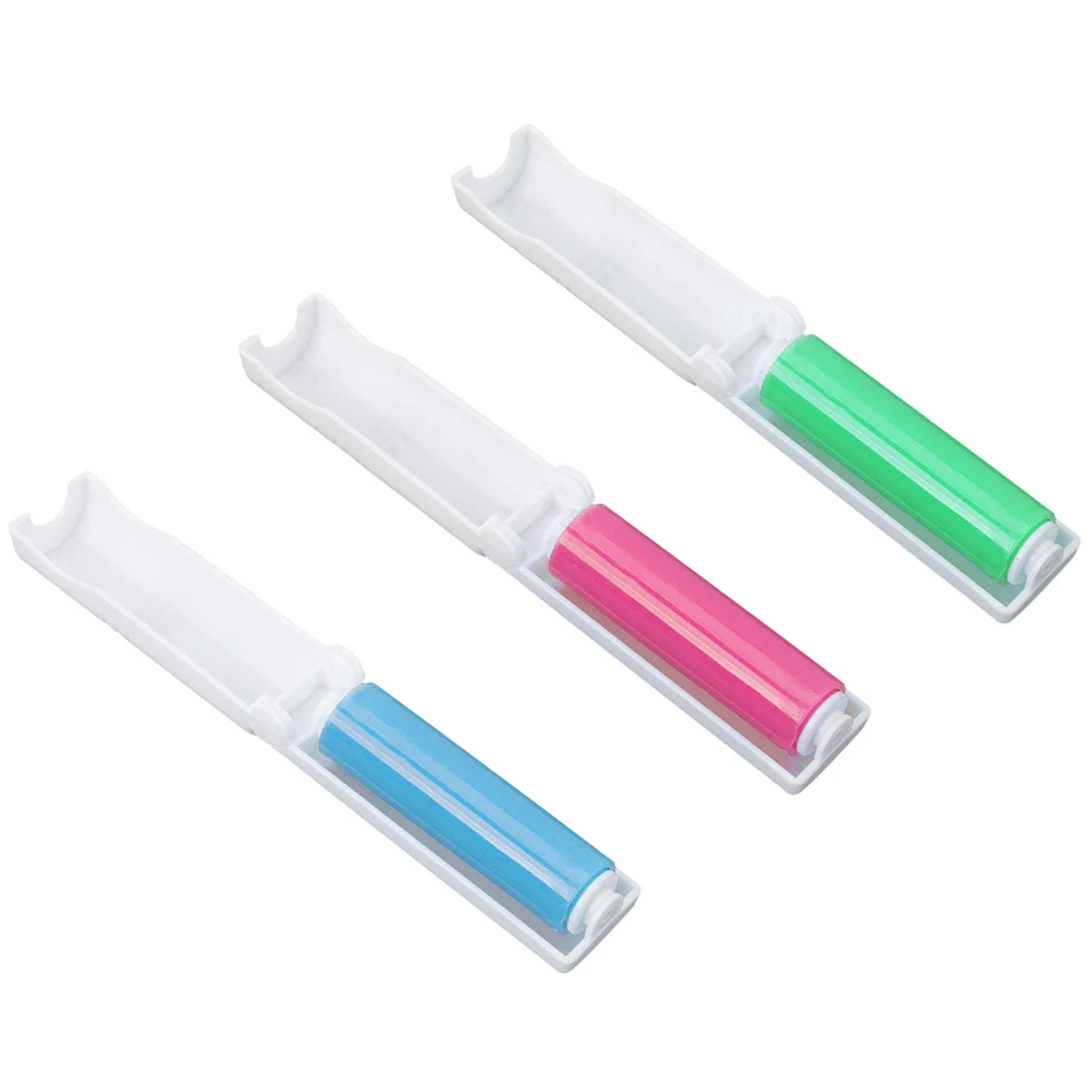 Foldable Sticky Roller Washable Mini Lint Roller Reusable Pet Hair Remover Brush Portable for Clothes Couch Carpet Pet Hair
