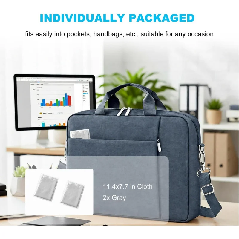 Microfiber Screen and Keyboard Cleaning Cloth with Imprint Protection