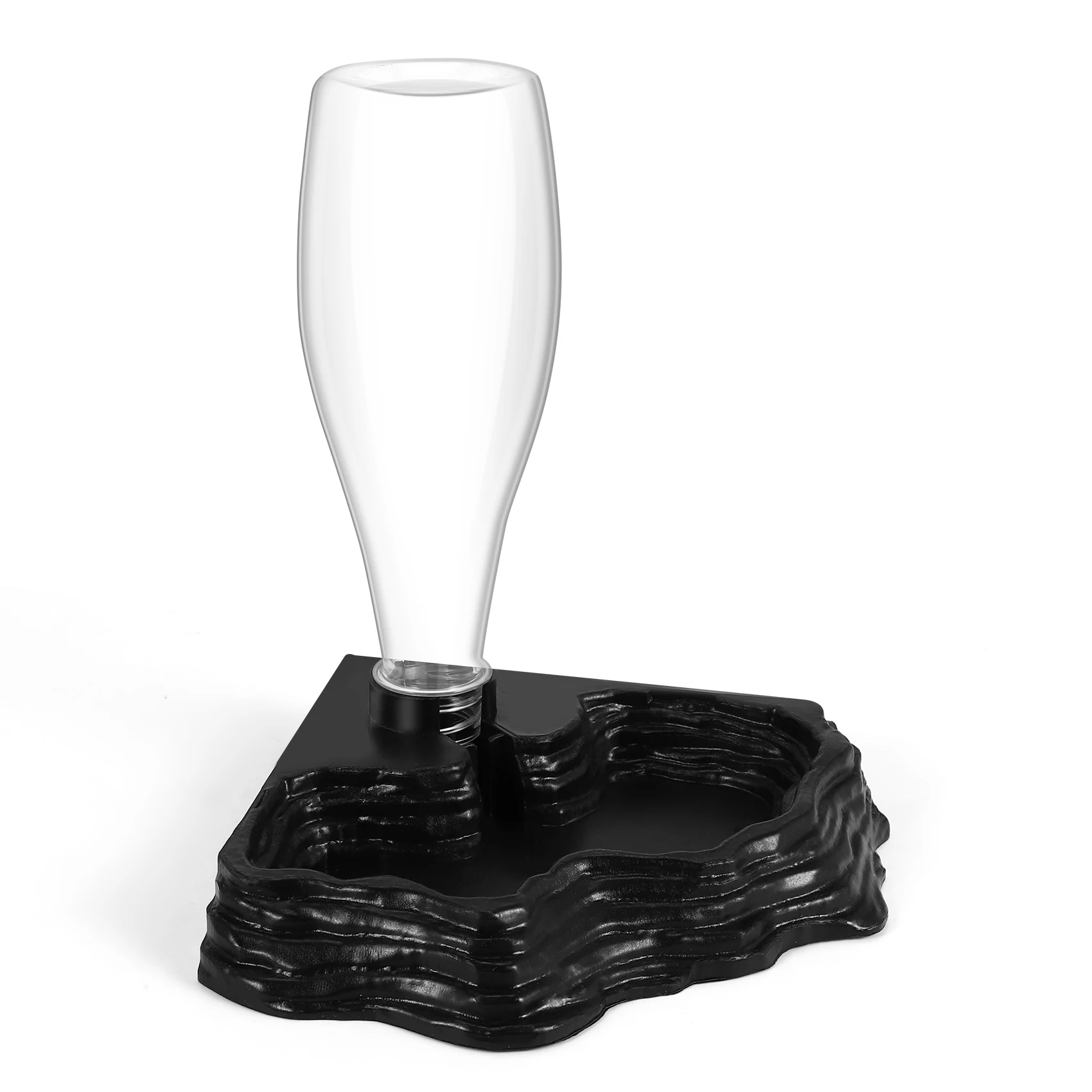 

Reptile Water Feeder Automatic Water Dispenser Waterer Feeding Accessories for Turtle Frog Bearded Dragons Lizards Geckos for