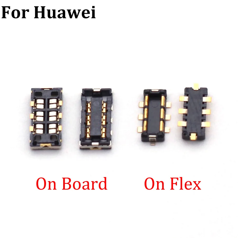 1 Pz Fpc Batteria Flex Clip Connettore Per Huawei Enjoy 5 5S 6 G Play Mini Y6Pro Y6 4C Pro 4Cpro Nexus 6P H1511 H1512 Spina Di Contatto