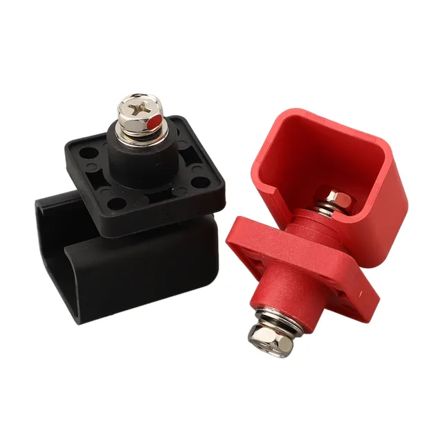 2Pcs 120A 150A 200A All-Copper Lithium Battery Terminal Connector Energy Storage Terminal Battery Connector Adapter High Current 3