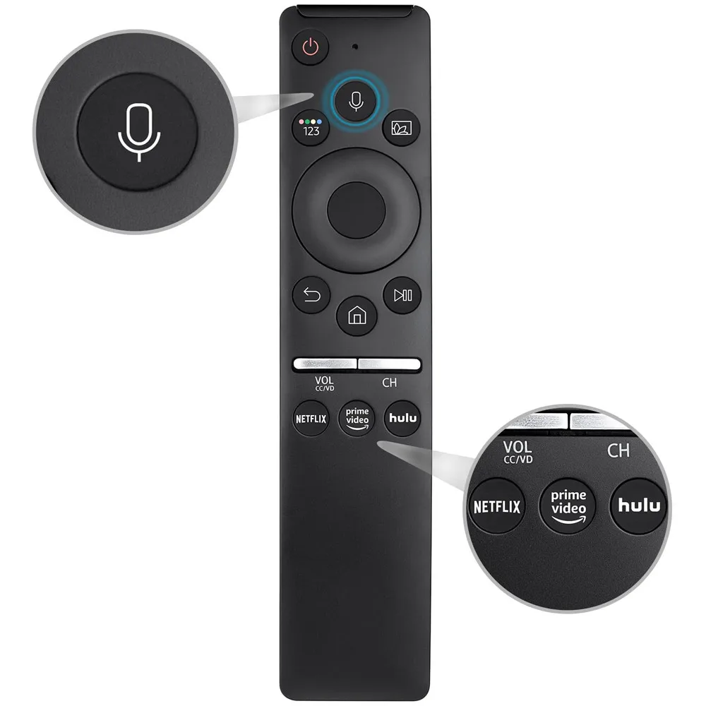 Remote Controller Replacement Voice for Samsung Smart TV BN59-01312A Universal with Voice Function UHD QLED LED LCD 4K 8K