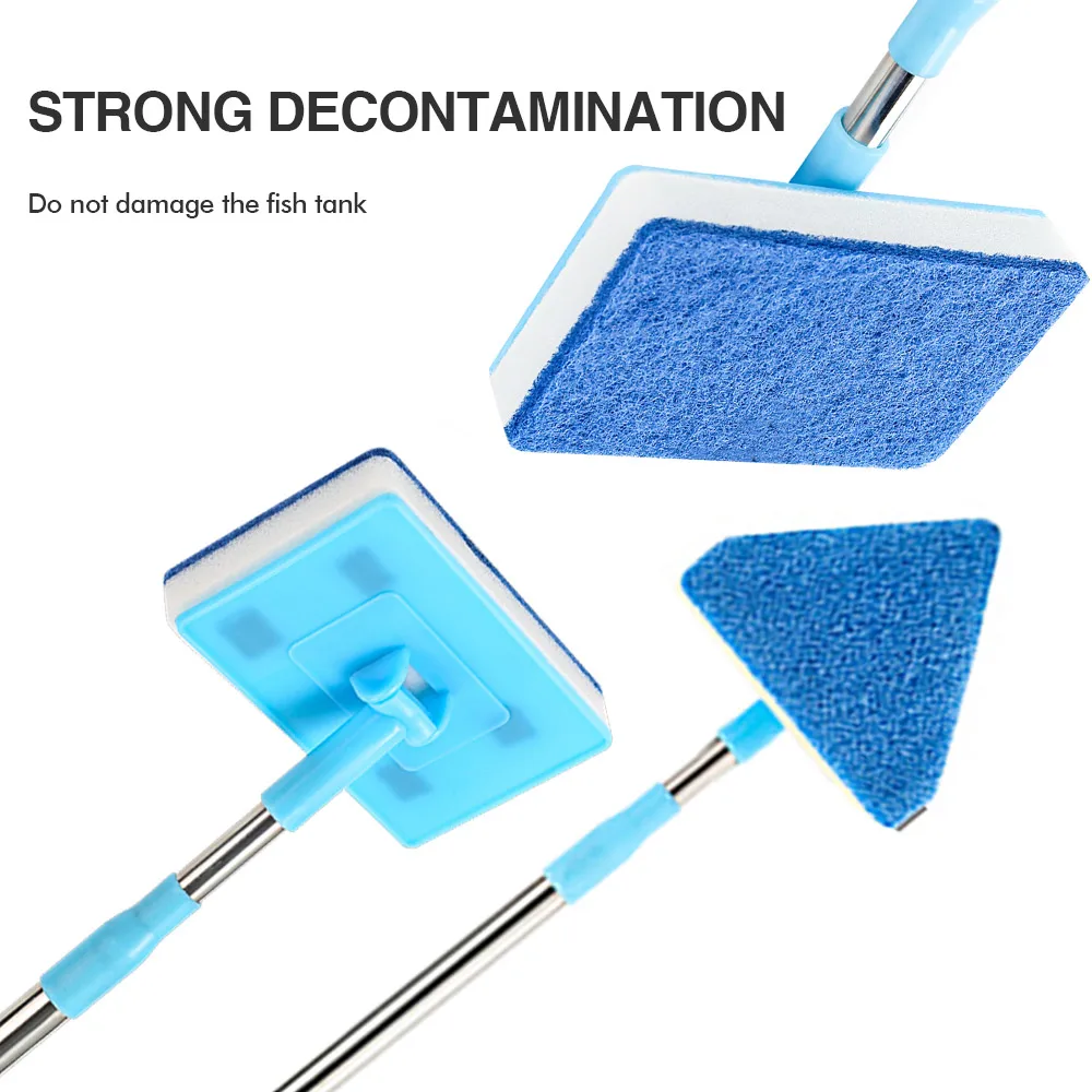 6085CM ExtensionType Seamless Algae Removal Fish Tank Brush Cleaner