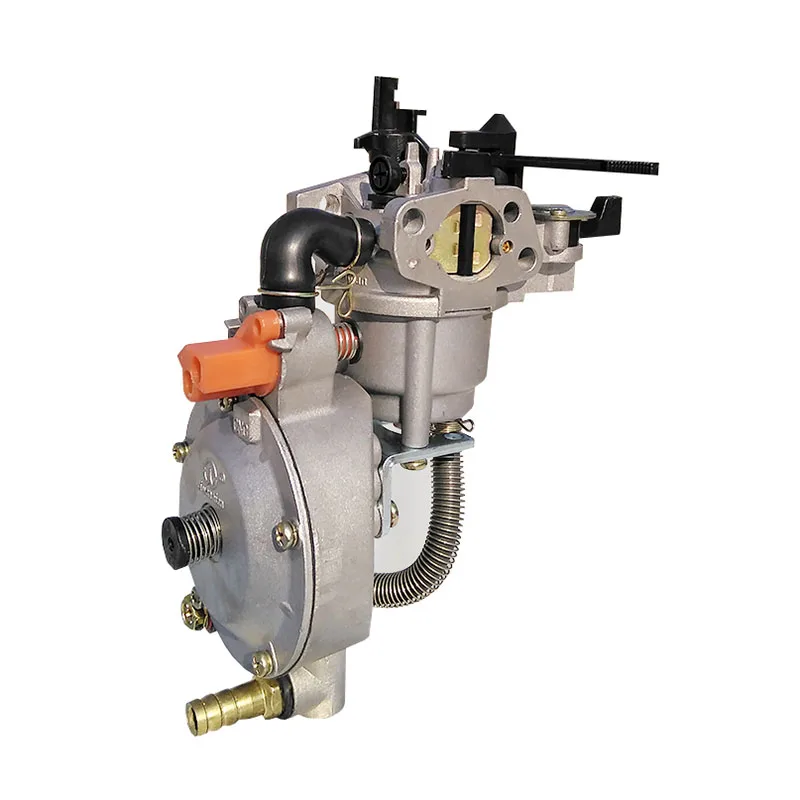 3KW 168F 170F Gasoline Generator LPG Carburetor Dual Fuel LPG NG Gas  Carburetor Conversion Kit For Generator Parts 6.5HP